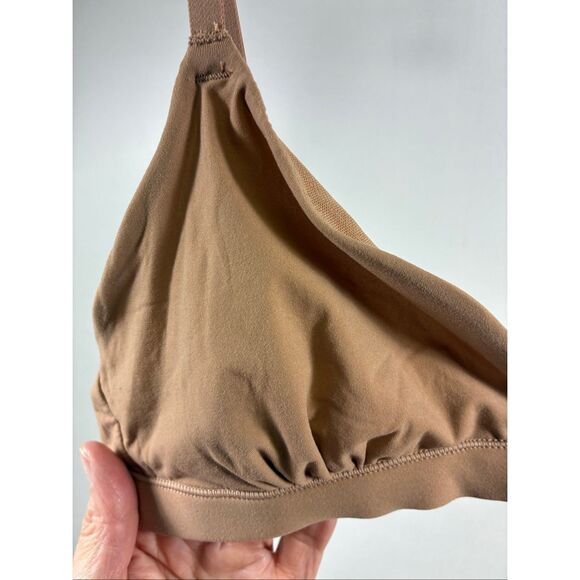 SKIMS NWT Bralette Triangle in Sienna Size S - Picture 3 of 8